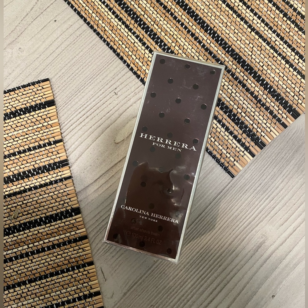 Carolina Herrera After Shave Balm for Men - 3.4 FL OZ - NEW